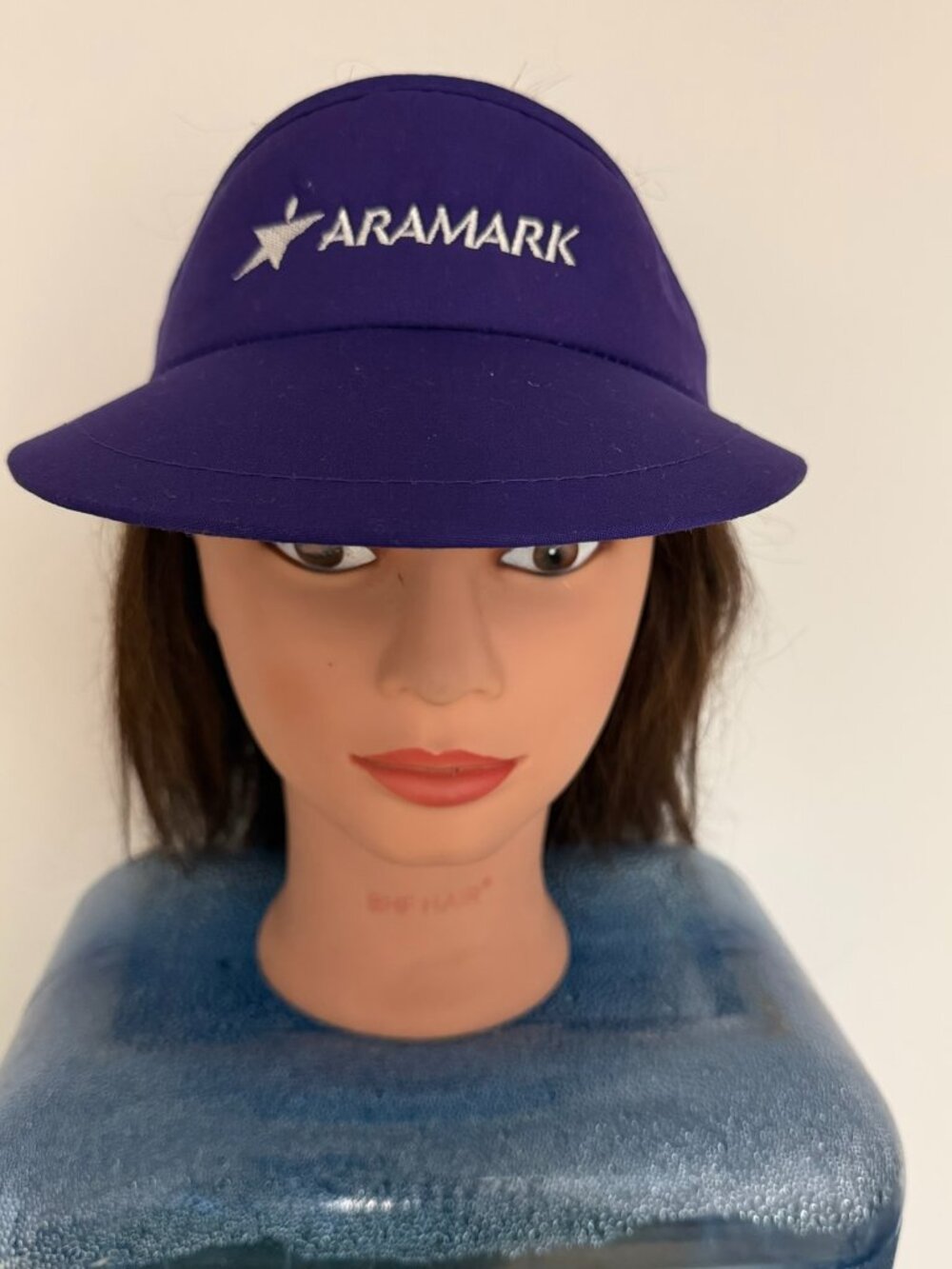NEW Aramark Purple Sun Visor Hat Golf Tennis Beach Unisex Adjustable Cap
